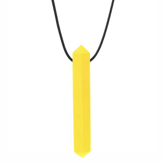 Krypto-Bite™ Chewable Gem Necklace (Yellow) Standard